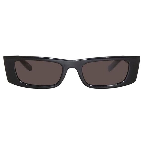 NEW SL553 001 SAINT LAURENT SUNGLASSES WOMEN BLACK SQUARE EYEWEAR - Picture 4 of 5